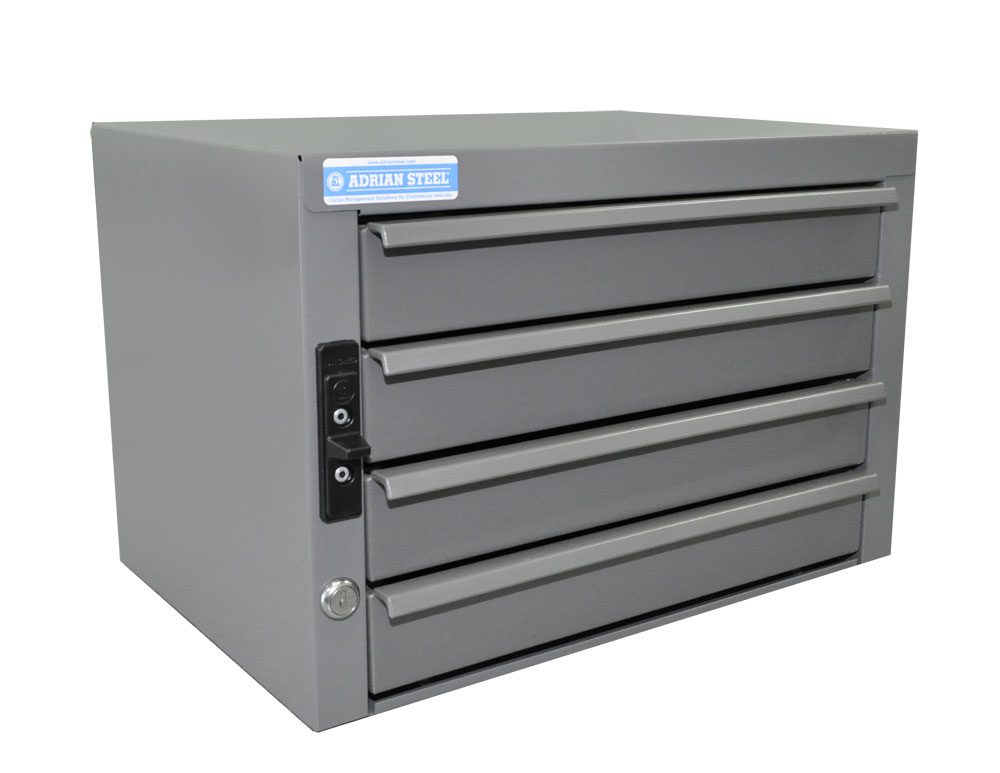 Adrian Steel 4 drawer unit ADR 9 Dejana Truck & Utility Equipment, Inc.
