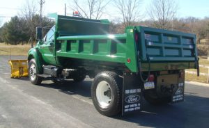 Rugby Titan 4-8 yard dump truck