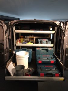 PMC- Tradesman Cargo Van with upfit Rear