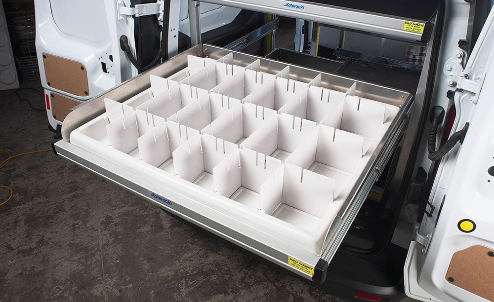 Katerack Van Interior Shelving System Universal Insert Dejana Truck