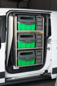 Van Interior Side Cabinet