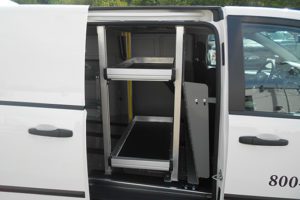 Side Katerack Van Interior Shelving System