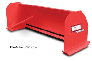 pile-driver-push-plow-skid-steer-front1