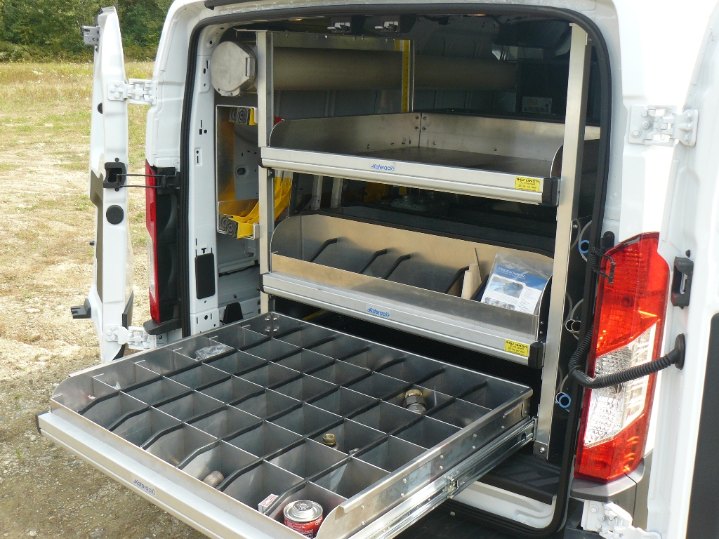 Durarac Van Shelving System, Shelving For Vans