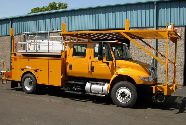 Dejana Platform Scissor Lift - Dejana Truck & Utility Equipment