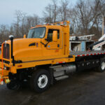 Dejana Railroad Platform Truck with Crane