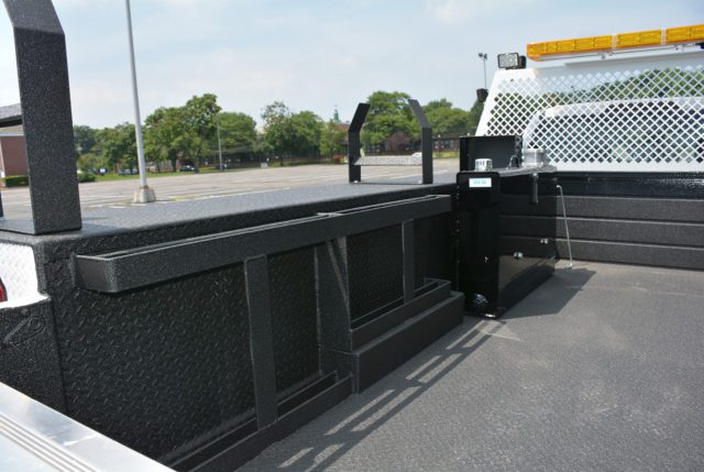 Dejana 11' Service Body Sign Truck - Dejana Truck & Utility Equipment