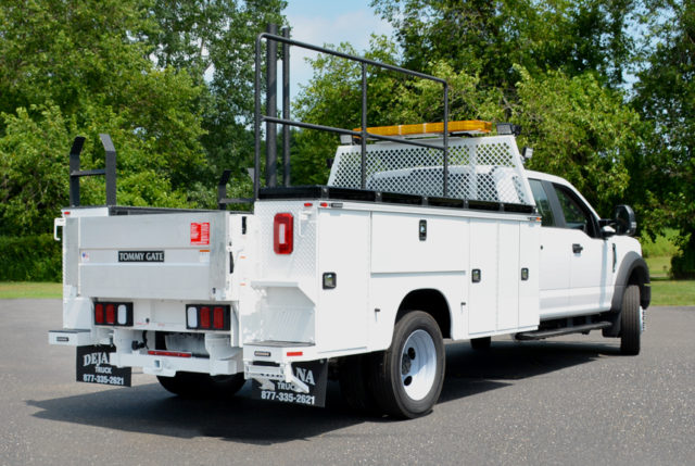 Dejana 11' Service Body Sign Truck - Dejana Truck & Utility Equipment