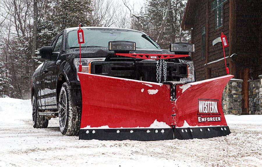 Western Enforcer V-Plow - Dejana Truck & Utility Equipment