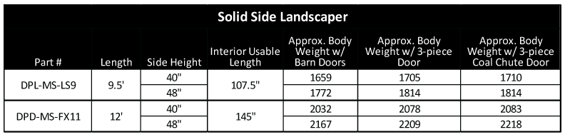 dynapro-landscaper-solid-side-specifications