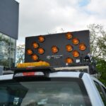 Utility Arrow Board Truck w/ 8′ Pro Plus