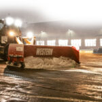 Western Pile Driver Pusher Plow